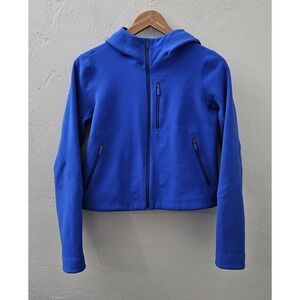 Lululemon RepelShell Classic-Fit Hoodie Women's Size 2 Blazer Blue Tone Jacket